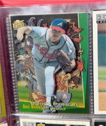 1995 Fleer Ultra #41 Greg Maddux — front