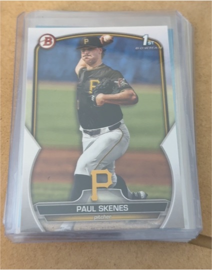 2023 Bowman Draft #BD-14 Paul Skenes — front
