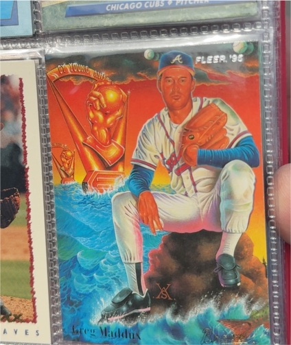 1995 Fleer Pro-Visions #4 Greg Maddux — front