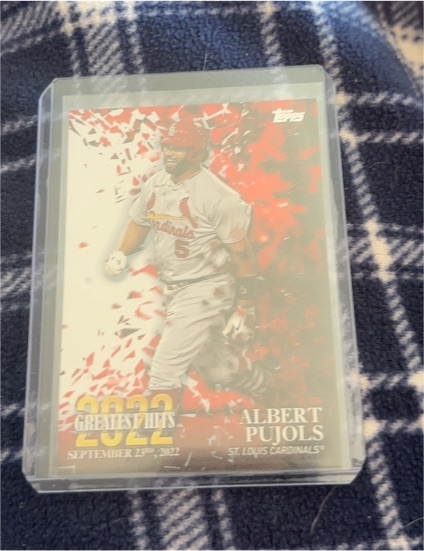 2023 Topps Series 1 - 2022's Greatest Hits #22GH-21 Albert Pujols — front