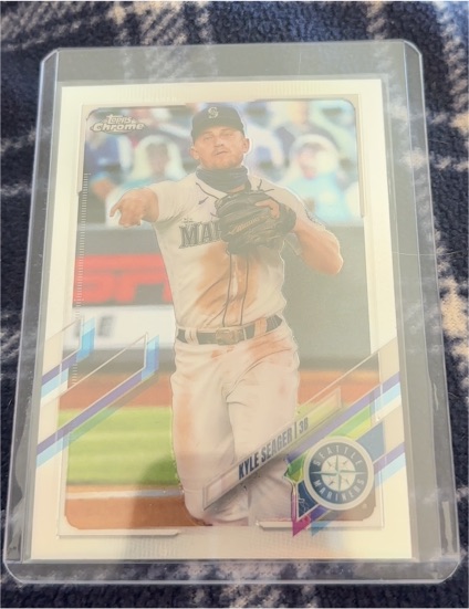 2021 Topps Chrome #113 Kyle Seager — front