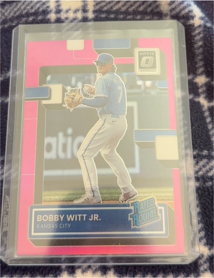 2022 Panini Donruss Optic #98 Bobby Witt Jr. — front