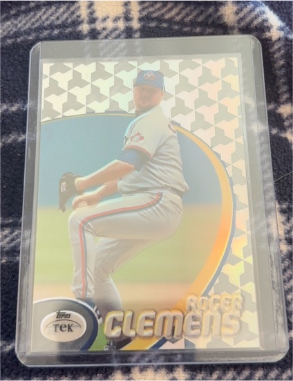 1998 Topps Tek #21 Roger Clemens — front