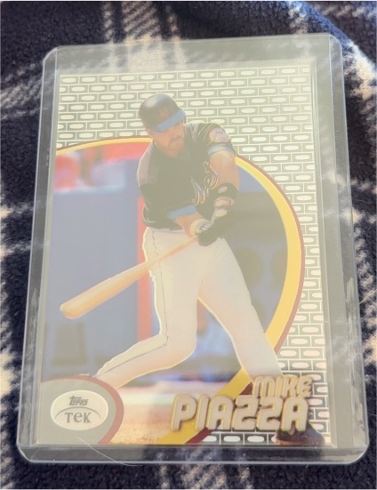 1998 Topps Tek #86 Mike Piazza — front
