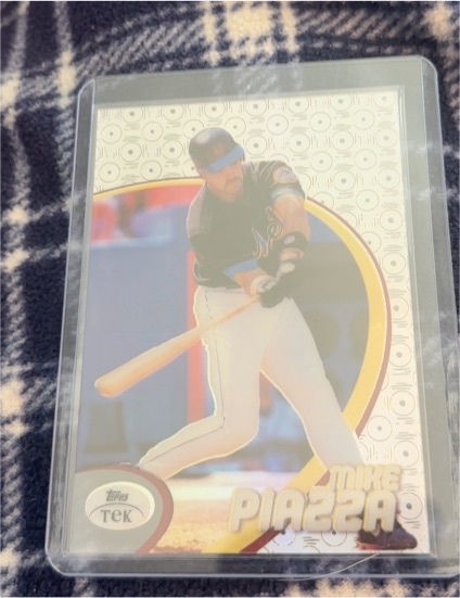 1998 Topps Tek #86 Mike Piazza — front