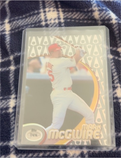 1998 Topps Tek #22 Mark McGwire — front