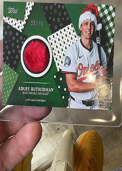 2025 Topps Holiday #HR-AR Adley Rutschman — front