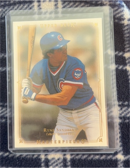 2008 Upper Deck Masterpieces #19 Ryne Sandberg — front