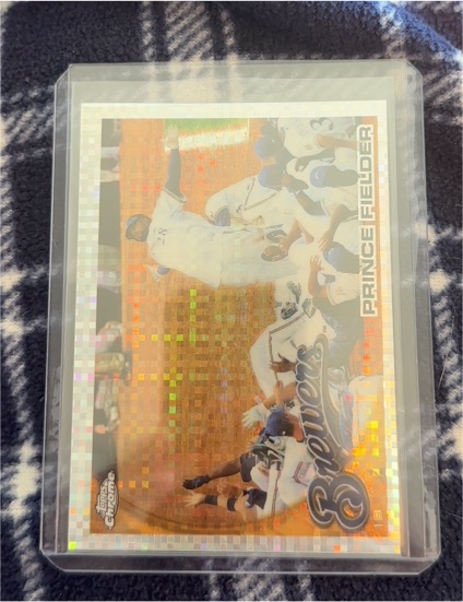 2007 Topps Chrome #TC-1 Prince Fielder — front