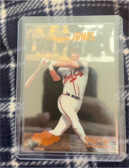 1995 Select Certified Edition #107 Chipper Jones — front