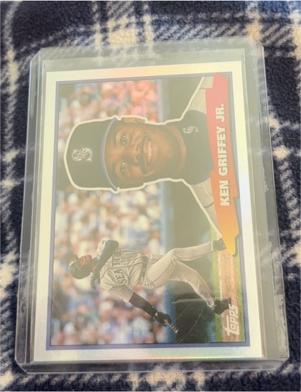 2022 Topps Archives #88BF-12 Ken Griffey Jr. 1988 Topps Big Foil — front