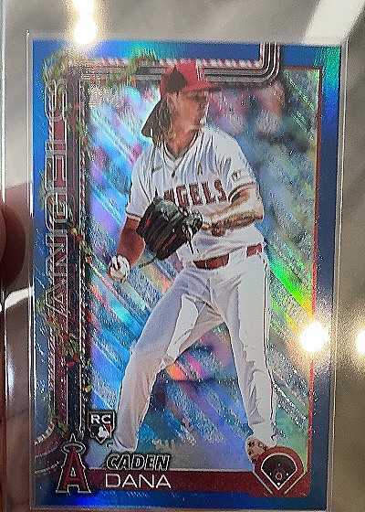 2024 Topps Holiday #H133 Caden Dana — front