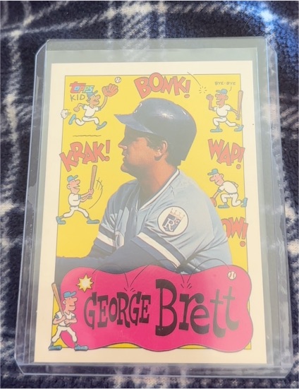 1992 Topps Kids #105 George Brett — front