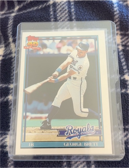 1991 Topps #540 George Brett — front