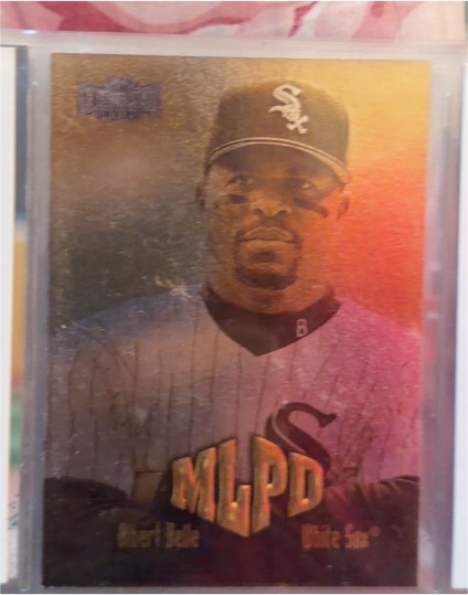 1999 Fleer Metal Universe #285 Albert Belle MLPD — front