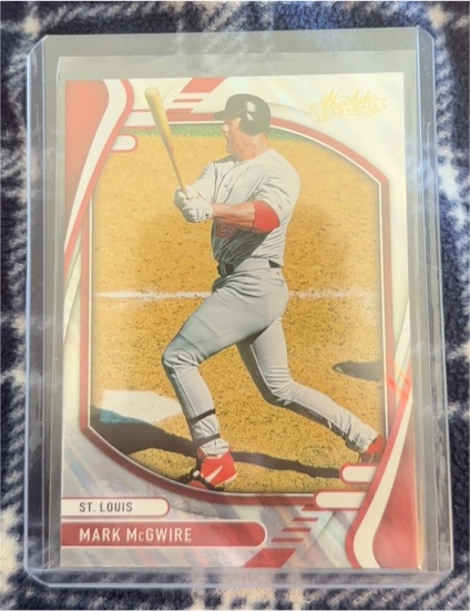 2022 Panini Absolute Baseball #80 Mark McGwire — front