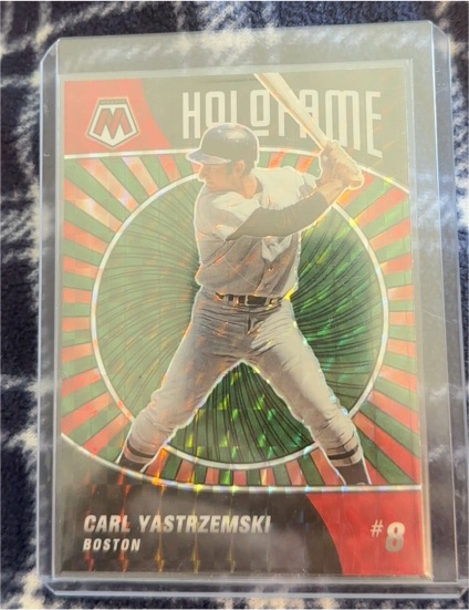 2022 Panini Mosaic Holofame #HF-6 Carl Yastrzemski — front