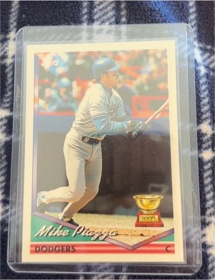 1994 Topps #1 Mike Piazza — front