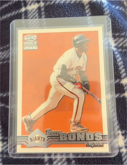 2000 Pacific Paramount #211 Barry Bonds — front