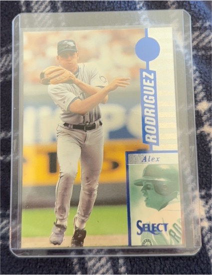 1997 Select #53 Alex Rodriguez — front