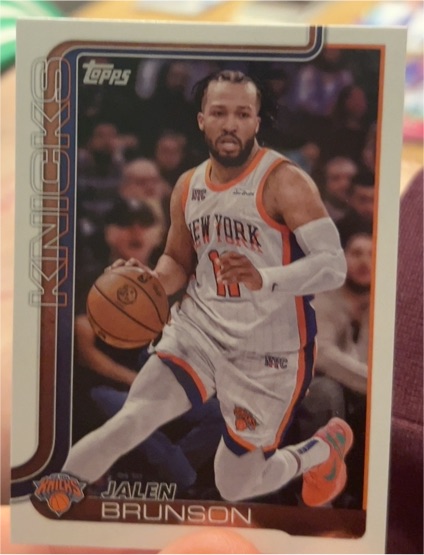 2025-26 Topps #14 Jalen Brunson — front