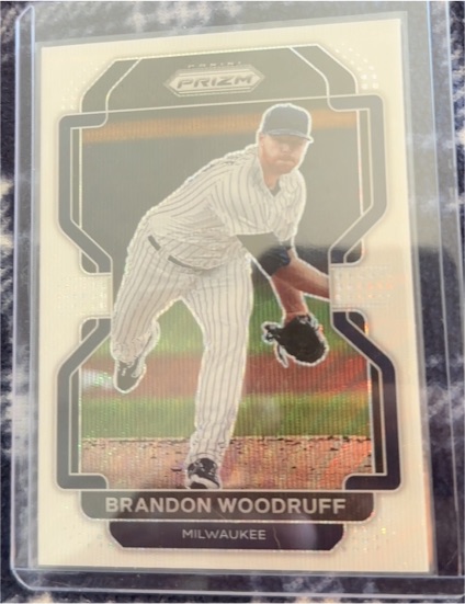 2022 Panini Prizm #179 Brandon Woodruff — front