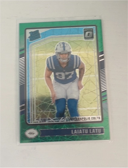 2024 Donruss Optic #267 Laiatu Latu — front