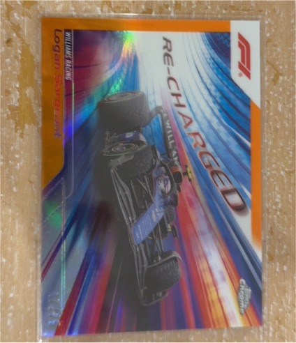 2024 Topps Chrome Formula 1 #RECH-20 Logan Sargeant — front