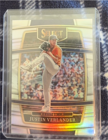 2022 Panini Select #80 Justin Verlander — front