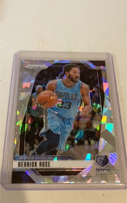 2023-24 Panini Prizm #23 Derrick Rose — front