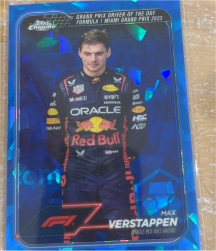 2024 Topps Chrome Formula 1 #163 Max Verstappen — front