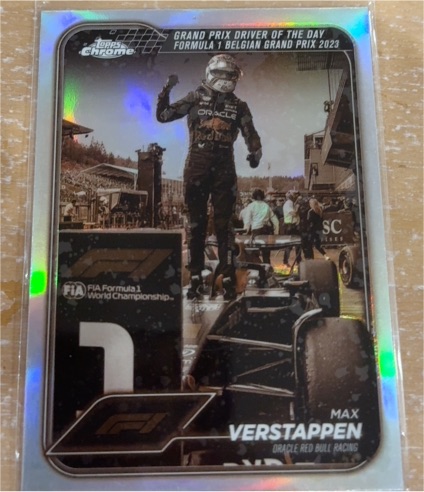 2024 Topps Chrome Formula 1 #170 Max Verstappen — front