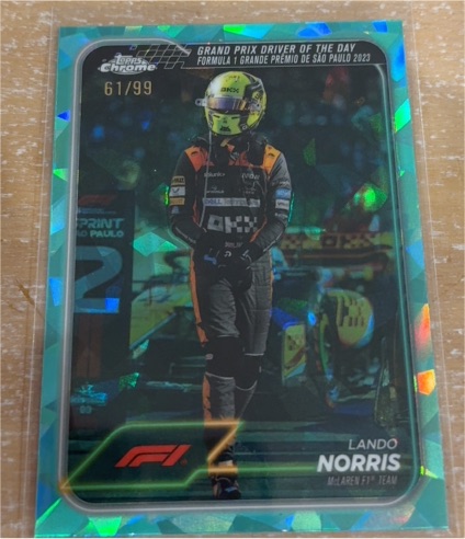 2024 Topps Chrome Formula 1 #178 Lando Norris — front