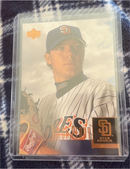 2001 Upper Deck Star Rookie #61 Jake Peavy — front