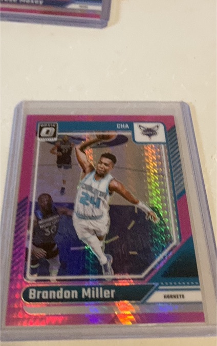 2024-25 Donruss Optic #16 Brandon Miller — front