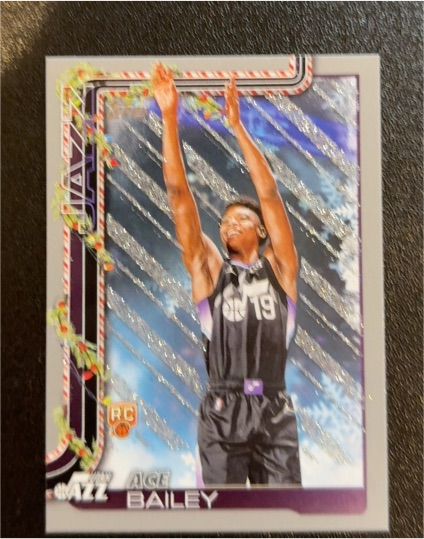 2025-26 Topps Holiday #H165 Ace Bailey — front