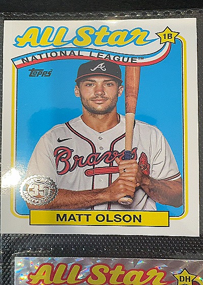 2024 Topps 1989 Topps Baseball All-Star #89ASB-3 Matt Olson — front