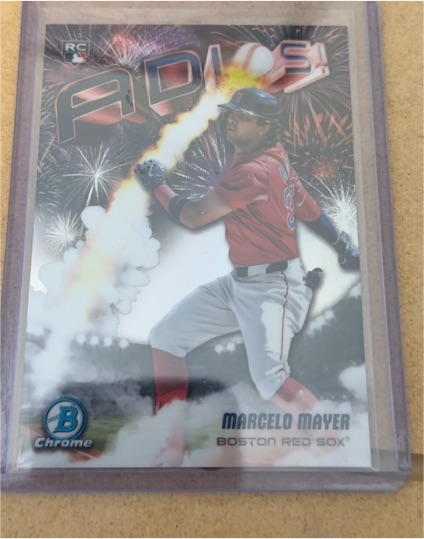 2025 Bowman Chrome #AD-2 Marcelo Mayer — front