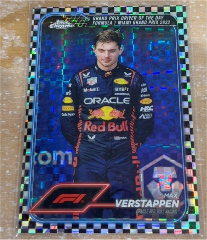 2024 Topps Chrome Formula 1 #163 Max Verstappen — front