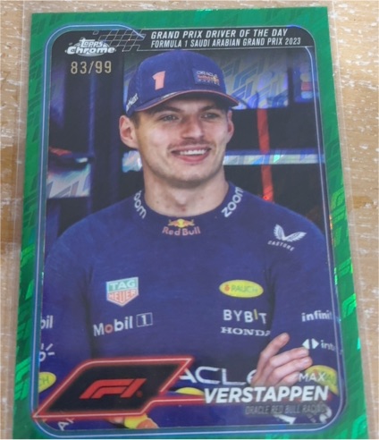 2024 Topps Chrome Formula 1 #160 Max Verstappen — front