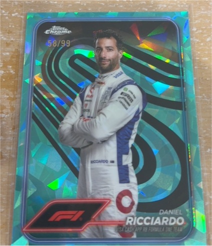 2024 Topps Chrome Formula 1 #18 Daniel Ricciardo — front
