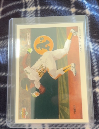 1992 Upper Deck #90 Rickey Henderson — front