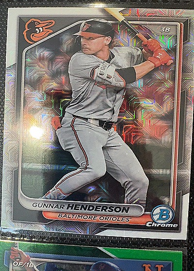 2024 Bowman Chrome #9 Gunnar Henderson — front
