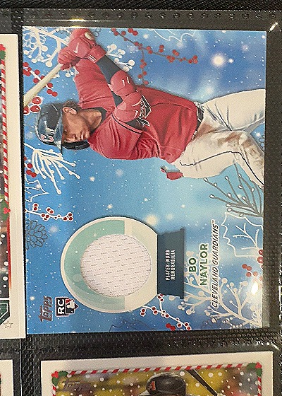 2023 Topps Holiday #RC-BNA Bo Naylor — front