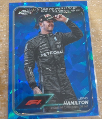 2024 Topps Chrome Formula 1 #165 Lewis Hamilton — front