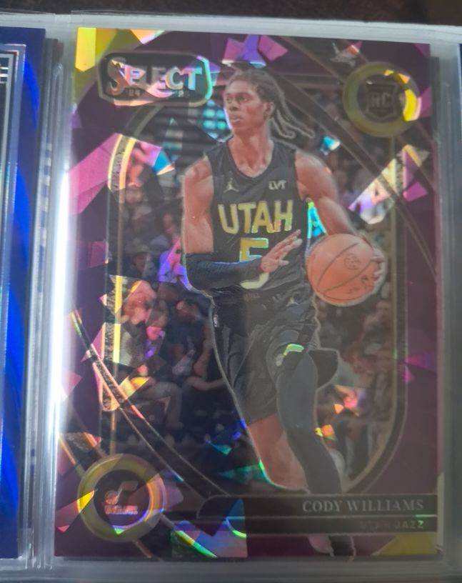 2024-25 Panini Select Courtside #296 Cody Williams — front