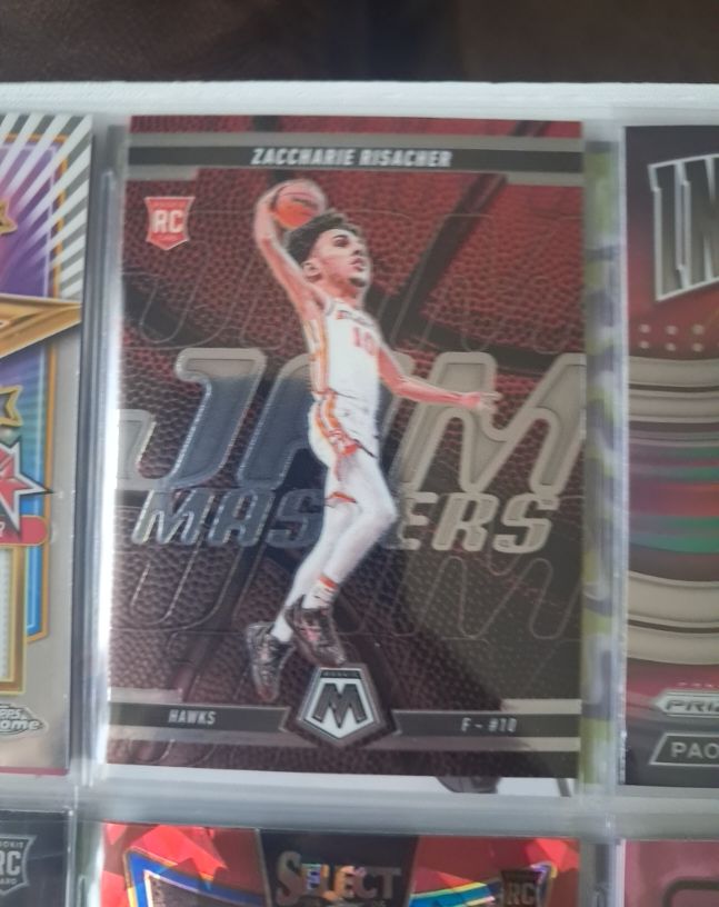 2024-25 Panini Mosaic #8 Zaccharie Risacher Jam Masters — front