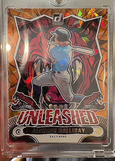 2024 Panini Donruss Unleashed #5 Jackson Holliday — front