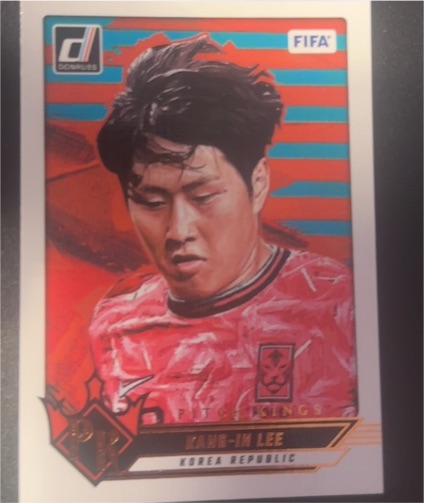 2024-25 Panini Donruss FIFA Pitch Kings #3 Kang-in Lee — front