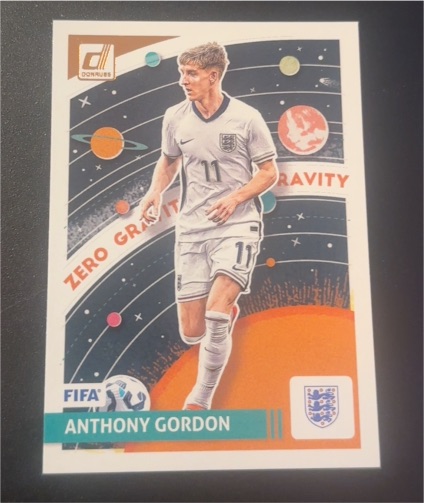 2024-25 Donruss #22 Anthony Gordon Zero Gravity — front